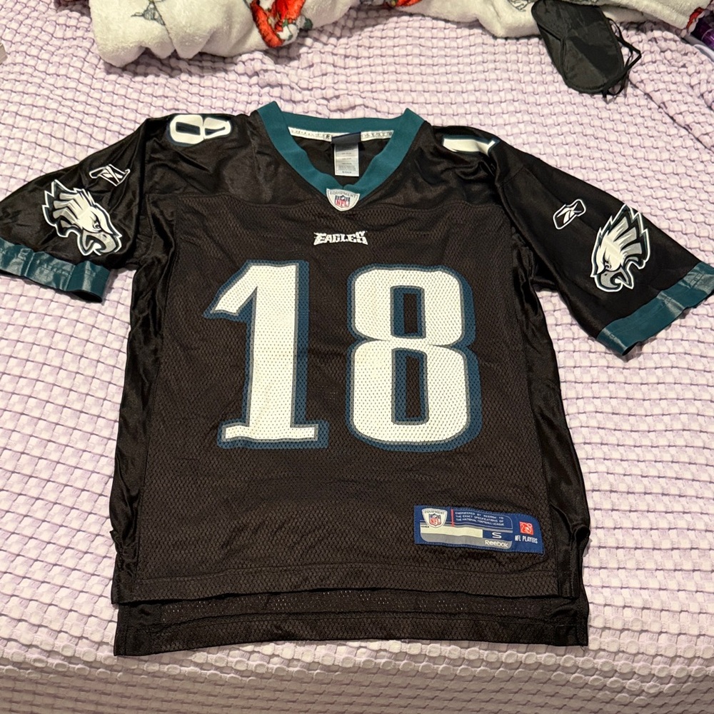 Men’s small Black and Green NFL Eagles Jersey